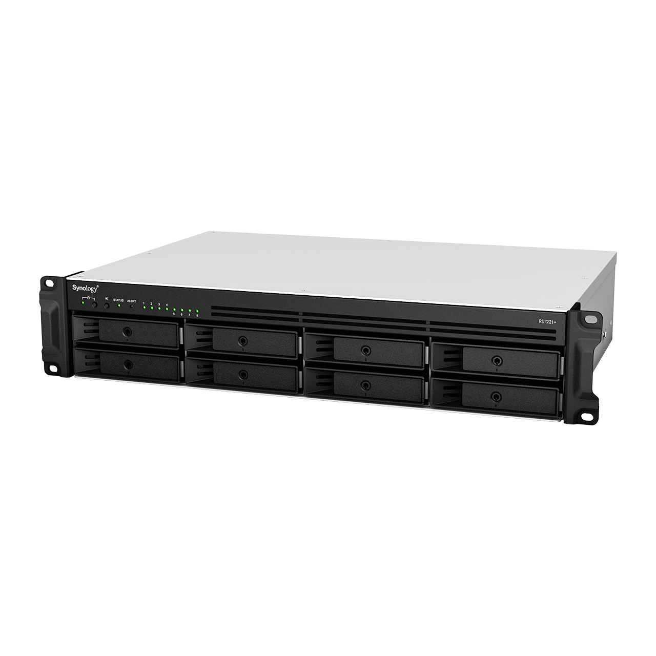 synology rackstation rs1221rp+ data-opslag-server nas rack (2u) ethernet lan zwart v1500b
