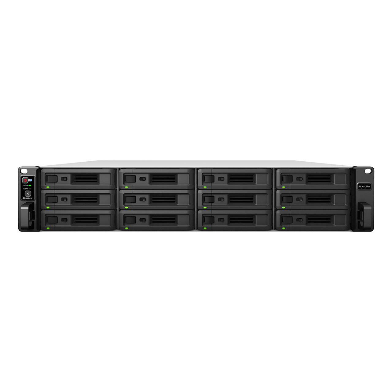 synology rackstation rs3621rpxs data-opslag-server opslagserver rack (2u) ethernet lan zwart d-1531